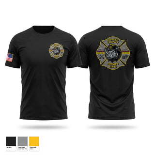 Old School Cotton Shirt, Mercer County NJ Arson Unit, Police, Teamtime, Team time, sublimation, custom sports apparel, team uniforms, spirit wear, spiritwear, sports uniforms, custom shirts, team store, custom team store, fundraiser sports, apparel fundraiser