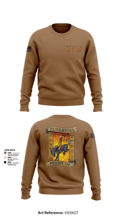 USS JEFFERSON CITY 86989980 Crew Neck Sweatshirt - 1