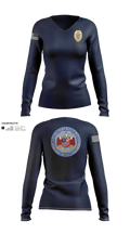 Elite Guardians 6207270 Women's Long Sleeve V-neck Shirt - 22