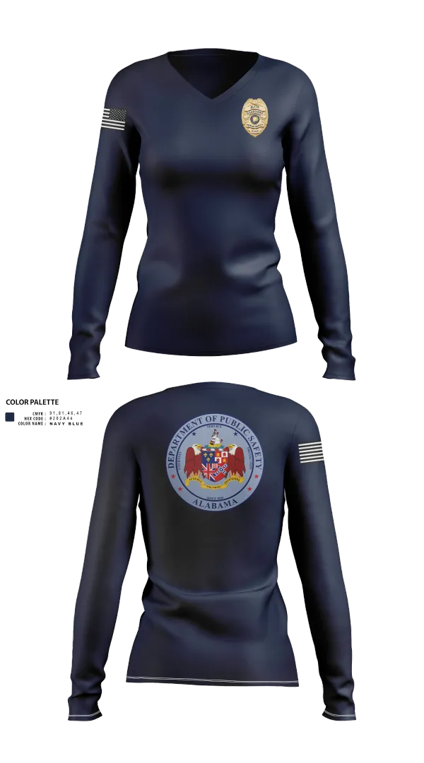 Womens Long Sleeve Vneck Shirt, Elite Guardians, , Teamtime, Team time, sublimation, custom sports apparel, team uniforms, spirit wear, spiritwear, sports uniforms, custom shirts, team store, custom team store, fundraiser sports, apparel fundraiser