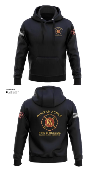 Hoodie, RUNYAN ACRES FIRE DEPARTMENT, , Teamtime, Team time, sublimation, custom sports apparel, team uniforms, spirit wear, spiritwear, sports uniforms, custom shirts, team store, custom team store, fundraiser sports, apparel fundraiser
