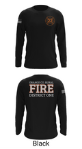Orange County Rural District 1 Fire Department 66539276 Long Sleeve Performance Shirt 26