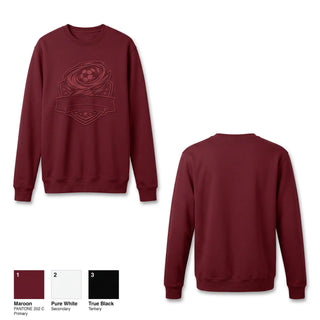 Crew Neck Sweatshirt, Hurricanes, Men's Soccer, Teamtime, Team time, sublimation, custom sports apparel, team uniforms, spirit wear, spiritwear, sports uniforms, custom shirts, team store, custom team store, fundraiser sports, apparel fundraiser