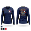 Cedar Hill 11895114 Women's Long Sleeve V-neck Shirt - 1