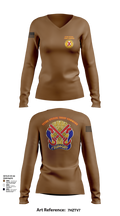 122nd Special Troop Command 82504927 Women's Long Sleeve V-neck Shirt - 24