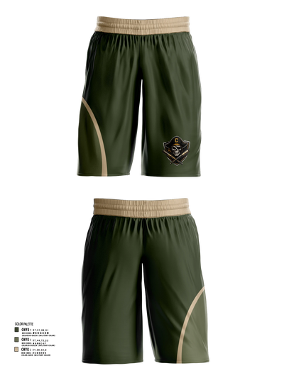 Clarksville pirates Mens Basketball Shorts - 4