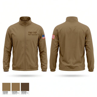 Windbreaker, PMO SSP Flight Systems, Navy, Teamtime, Team time, sublimation, custom sports apparel, team uniforms, spirit wear, spiritwear, sports uniforms, custom shirts, team store, custom team store, fundraiser sports, apparel fundraiser