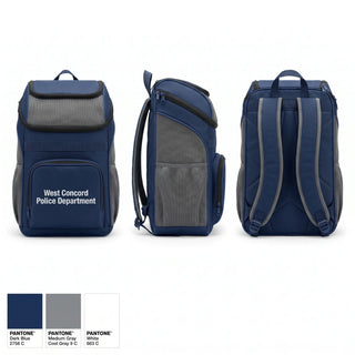Gear Bag, West Concord Police Department, Police, Teamtime, Team time, sublimation, custom sports apparel, team uniforms, spirit wear, spiritwear, sports uniforms, custom shirts, team store, custom team store, fundraiser sports, apparel fundraiser