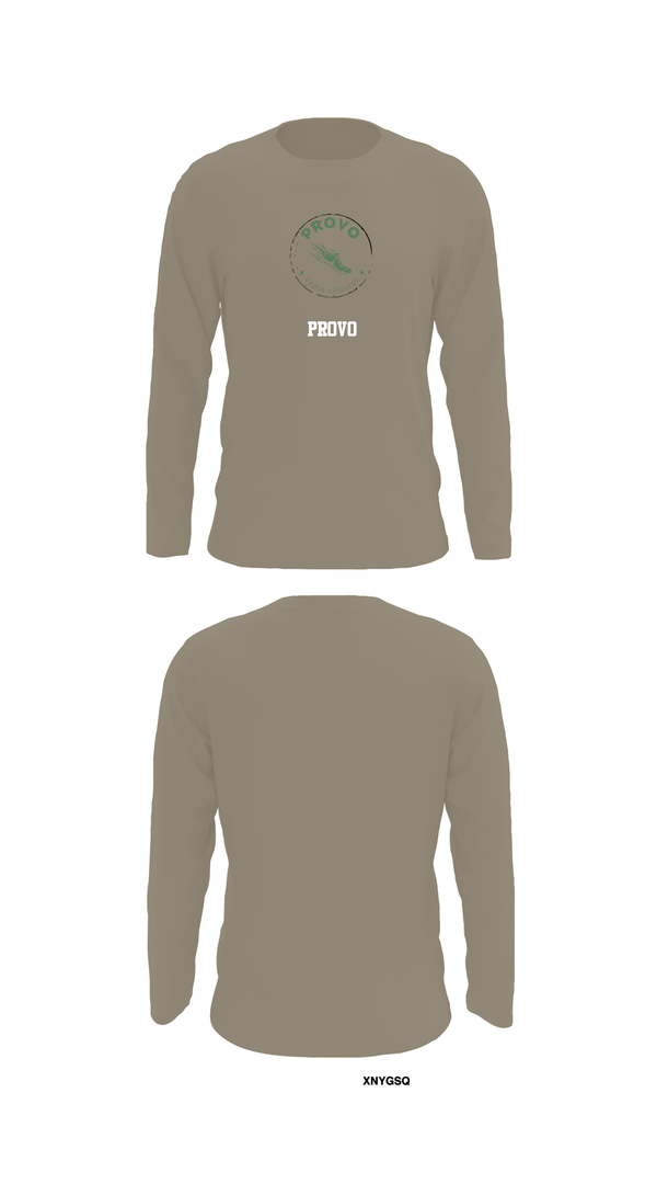 Long Sleeve Performance Shirt, Provo, Cross Country, Teamtime, Team time, sublimation, custom sports apparel, team uniforms, spirit wear, spiritwear, sports uniforms, custom shirts, team store, custom team store, fundraiser sports, apparel fundraiser