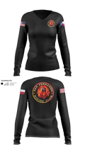 San Fernando Boxing Club 92427997 Women's Long Sleeve V-neck Shirt - 21