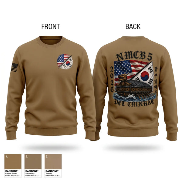 Crew Neck Sweatshirt, DET CHINHAE, Navy, Teamtime, Team time, sublimation, custom sports apparel, team uniforms, spirit wear, spiritwear, sports uniforms, custom shirts, team store, custom team store, fundraiser sports, apparel fundraiser