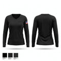 RFD 1 Women's Long Sleeve V-neck Shirt - 1