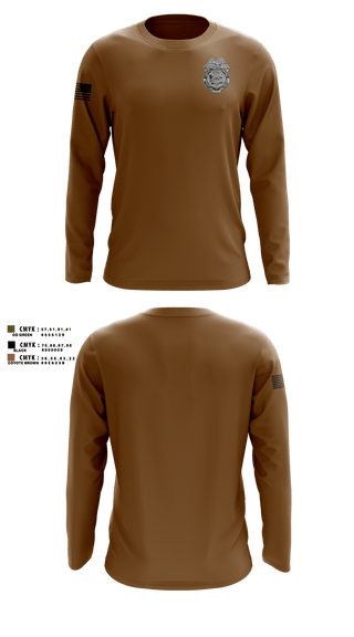 Long Sleeve Performance Shirt, LEA Fort Riley, Army, Teamtime, Team time, sublimation, custom sports apparel, team uniforms, spirit wear, spiritwear, sports uniforms, custom shirts, team store, custom team store, fundraiser sports, apparel fundraiser