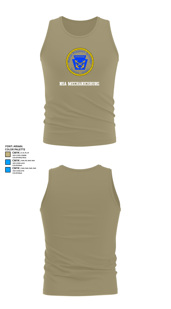 Tank Top, NSA Mechanicsburg, , Teamtime, Team time, sublimation, custom sports apparel, team uniforms, spirit wear, spiritwear, sports uniforms, custom shirts, team store, custom team store, fundraiser sports, apparel fundraiser