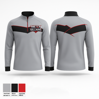 NETX Villains 97554373 Quarter Zip Jacket - 1