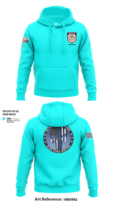 Policía Municipal de Carolina 96327149 Hoodie - 20