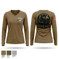 459 engineering company Women's Long Sleeve V-neck Shirt - 1