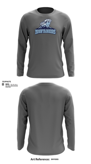 Long Sleeve Performance Shirt, West Orange Mountaineers Basketball, Women's Basketball, Teamtime, Team time, sublimation, custom sports apparel, team uniforms, spirit wear, spiritwear, sports uniforms, custom shirts, team store, custom team store, fundraiser sports, apparel fundraiser