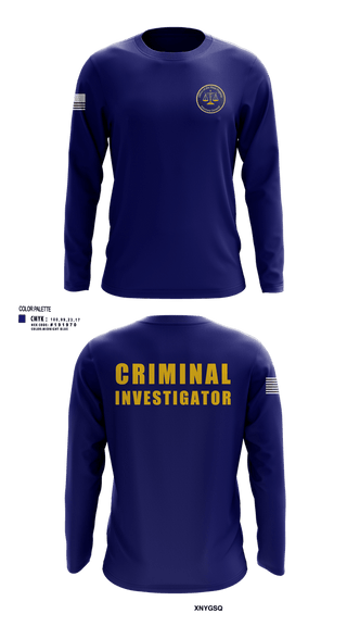 Long Sleeve Performance Shirt, WV Attorney General Medicaid Fraud Control Unit, Police, Teamtime, Team time, sublimation, custom sports apparel, team uniforms, spirit wear, spiritwear, sports uniforms, custom shirts, team store, custom team store, fundraiser sports, apparel fundraiser