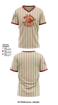 JoCo Ham Slams Short Sleeve Performance V-neck Shirt - 2 (Unisex)
