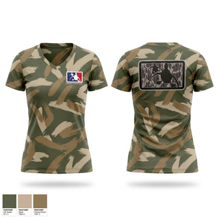 Womens Short Sleeve Vneck Shirt, Major League Fowl, , Teamtime, Team time, sublimation, custom sports apparel, team uniforms, spirit wear, spiritwear, sports uniforms, custom shirts, team store, custom team store, fundraiser sports, apparel fundraiser