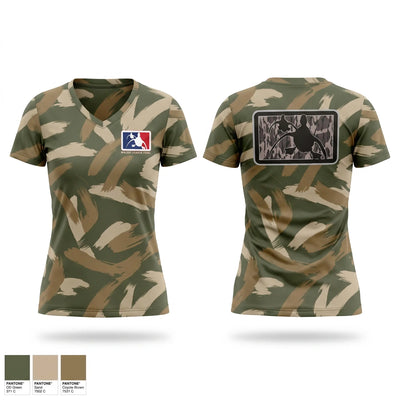 Major League Fowl Women's Short Sleeve V-neck Shirt - 1