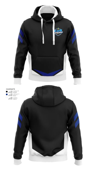 Hoodie, E-LV8 Legends, Men's Volleyball, Teamtime, Team time, sublimation, custom sports apparel, team uniforms, spirit wear, spiritwear, sports uniforms, custom shirts, team store, custom team store, fundraiser sports, apparel fundraiser