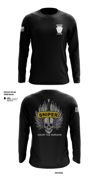 Long Sleeve Performance Shirt, Snipers 1-109Snipers 1-109, National Guard, Teamtime, Team time, sublimation, custom sports apparel, team uniforms, spirit wear, spiritwear, sports uniforms, custom shirts, team store, custom team store, fundraiser sports, apparel fundraiser