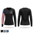 SRT Women's Long Sleeve V-neck Shirt - 1