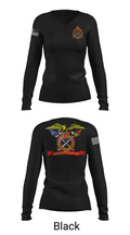 FMS #9 18239341 Women's Long Sleeve V-neck Shirt - 37