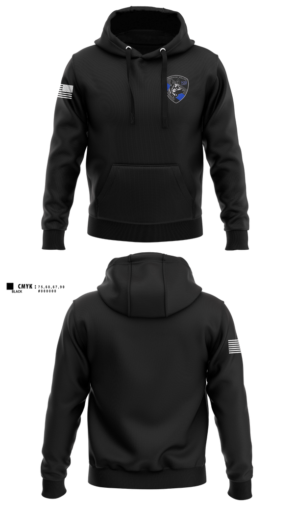 Hoodie, Florence PD K9- Unit, Police, Teamtime, Team time, sublimation, custom sports apparel, team uniforms, spirit wear, spiritwear, sports uniforms, custom shirts, team store, custom team store, fundraiser sports, apparel fundraiser