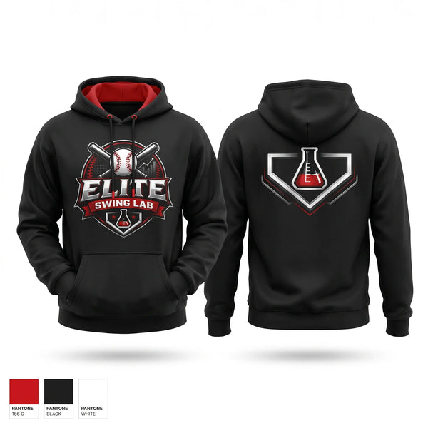 Hoodie, Elite Swing Lab, Baseball, Teamtime, Team time, sublimation, custom sports apparel, team uniforms, spirit wear, spiritwear, sports uniforms, custom shirts, team store, custom team store, fundraiser sports, apparel fundraiser