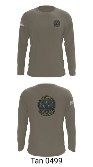 Long Sleeve Performance Shirt, USS TRIPOLI, , Teamtime, Team time, sublimation, custom sports apparel, team uniforms, spirit wear, spiritwear, sports uniforms, custom shirts, team store, custom team store, fundraiser sports, apparel fundraiser