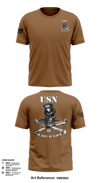 NMCB-25 17597723 Old School Cotton Feel Shirt - 2