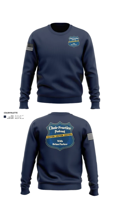 Choir Practice Podcast 63786957 Crew Neck Sweatshirt - 23