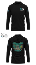 55th Public Affairs Company 94025288 Long Sleeve Performance Shirt with hood - 3