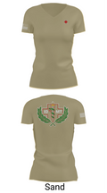 IDMTs 71442140 Women's Short Sleeve V-neck Shirt - 88