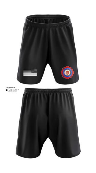 Athletic Shorts With Pockets, Groves Professional Firefighters Local 1905, , Teamtime, Team time, sublimation, custom sports apparel, team uniforms, spirit wear, spiritwear, sports uniforms, custom shirts, team store, custom team store, fundraiser sports, apparel fundraiser