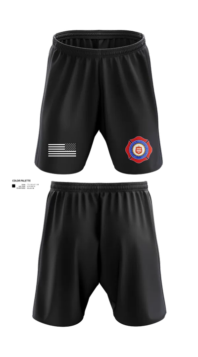 Groves Professional Firefighters Local 1905 75492624 Athletic Shorts With Pockets - 21