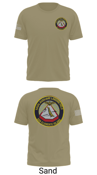 Short Sleeve Performance Shirt, NAVAL AUXILIARY LANDING FIELD SAN CLEMENTE ISLAND, Navy, Teamtime, Team time, sublimation, custom sports apparel, team uniforms, spirit wear, spiritwear, sports uniforms, custom shirts, team store, custom team store, fundraiser sports, apparel fundraiser
