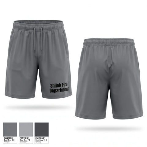 Athletic Shorts With Pockets, Shiloh Fire Department, Fire Department, Teamtime, Team time, sublimation, custom sports apparel, team uniforms, spirit wear, spiritwear, sports uniforms, custom shirts, team store, custom team store, fundraiser sports, apparel fundraiser