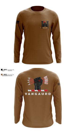 Long Sleeve Performance Shirt, 1ST PLT 76TH CEC-S, Army, Teamtime, Team time, sublimation, custom sports apparel, team uniforms, spirit wear, spiritwear, sports uniforms, custom shirts, team store, custom team store, fundraiser sports, apparel fundraiser