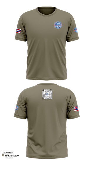 Short Sleeve Performance Shirt, CrimeStoppers Honolulu, Police, Teamtime, Team time, sublimation, custom sports apparel, team uniforms, spirit wear, spiritwear, sports uniforms, custom shirts, team store, custom team store, fundraiser sports, apparel fundraiser