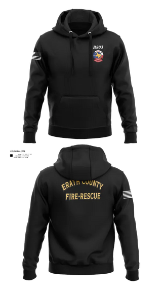 Hoodie, Erath county fire and rescue, Fire Department, Teamtime, Team time, sublimation, custom sports apparel, team uniforms, spirit wear, spiritwear, sports uniforms, custom shirts, team store, custom team store, fundraiser sports, apparel fundraiser
