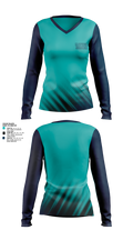 Mayhem 77452719 Women's Long Sleeve V-neck Shirt - 1