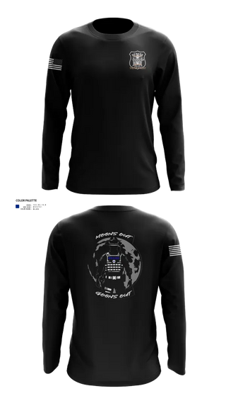 Long Sleeve Performance Shirt, 4th Precinct, Police, Teamtime, Team time, sublimation, custom sports apparel, team uniforms, spirit wear, spiritwear, sports uniforms, custom shirts, team store, custom team store, fundraiser sports, apparel fundraiser