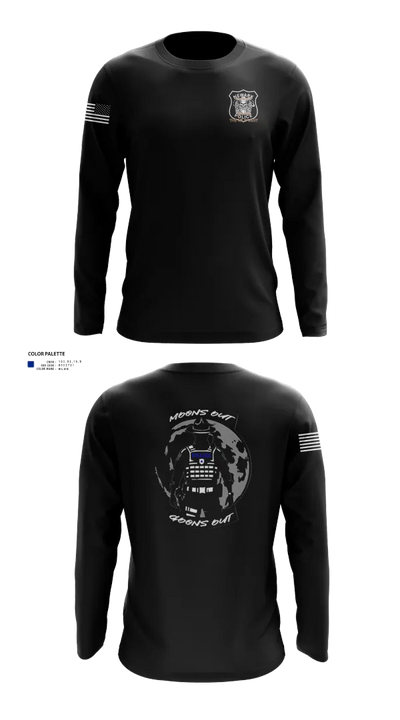 4th Precinct 85110542 Long Sleeve Performance Shirt 71