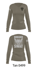 Boulder county Sheriff’s Office 60742755 Women's Long Sleeve V-neck Shirt - 11