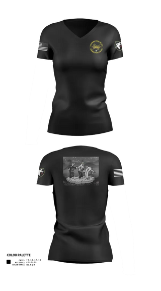 Womens Short Sleeve Vneck Shirt, 5th ANGLICO, , Teamtime, Team time, sublimation, custom sports apparel, team uniforms, spirit wear, spiritwear, sports uniforms, custom shirts, team store, custom team store, fundraiser sports, apparel fundraiser