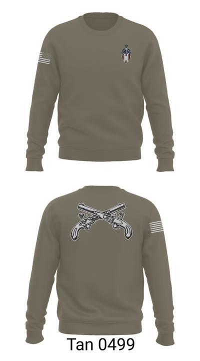 712th MP Co 21611844 Crew Neck Sweatshirt - 65
